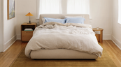 Sundays' Dream Bed hides a large storage compartment below the mattress.
